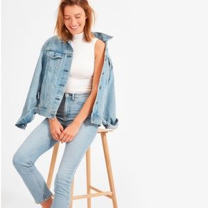 Light Wash Everlane High Rise Skinny Ankle Jeans